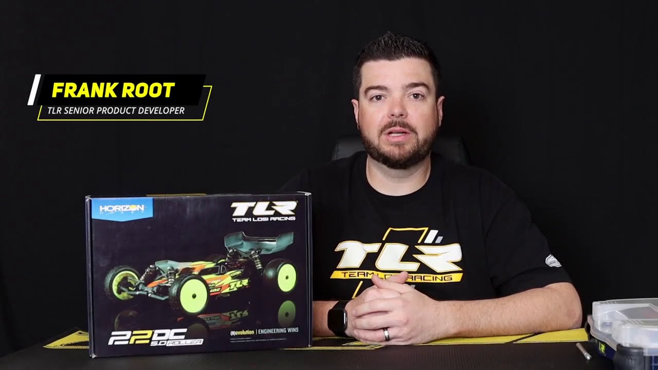 TLR 22 5.0 DC Race Roller Unboxing - YouTube