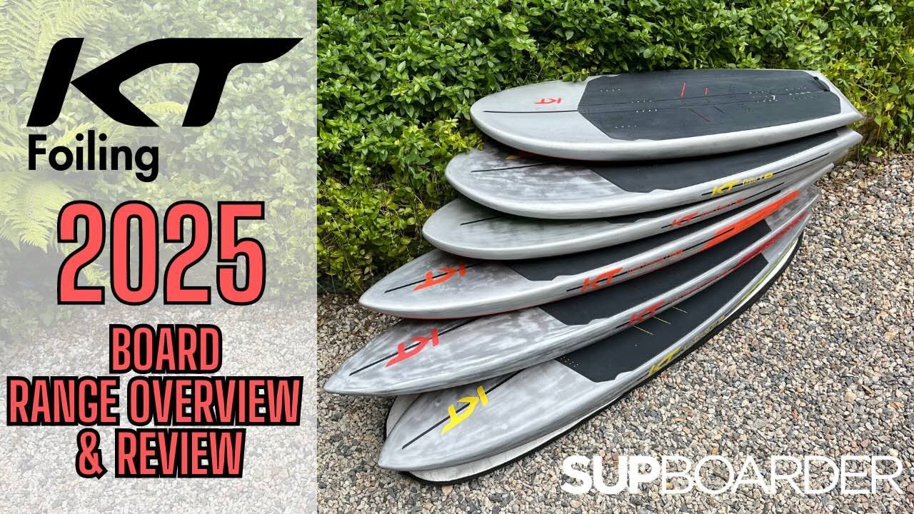 KT Foiling 2025 Foil Board Range Overview / Review – Downwind Foil
