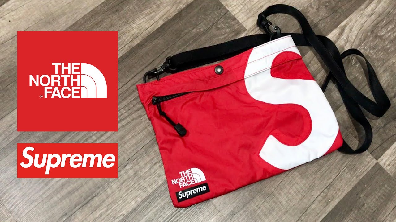 Supreme The North Face S Logo Shoulder Bag Review - YouTube