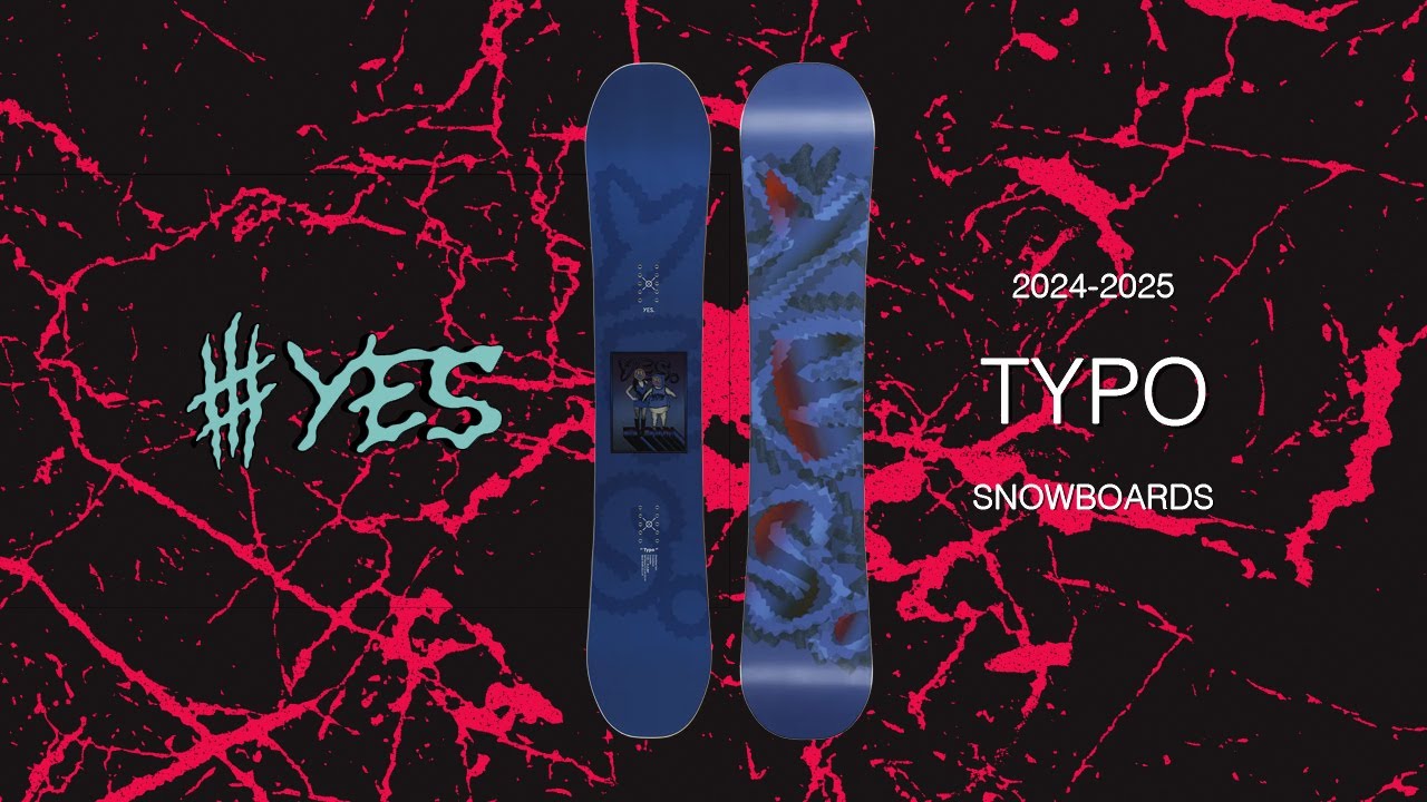 Men's snowboard - Typo 2025 | #YES