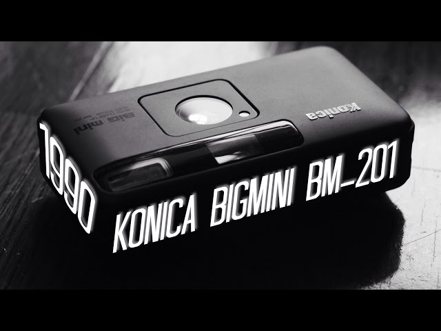 フィルムカメラレビュー】Konica BiGmini BM-201 - YouTube