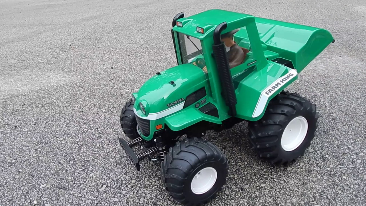 Tamiya Farm King Wheelie full test - YouTube