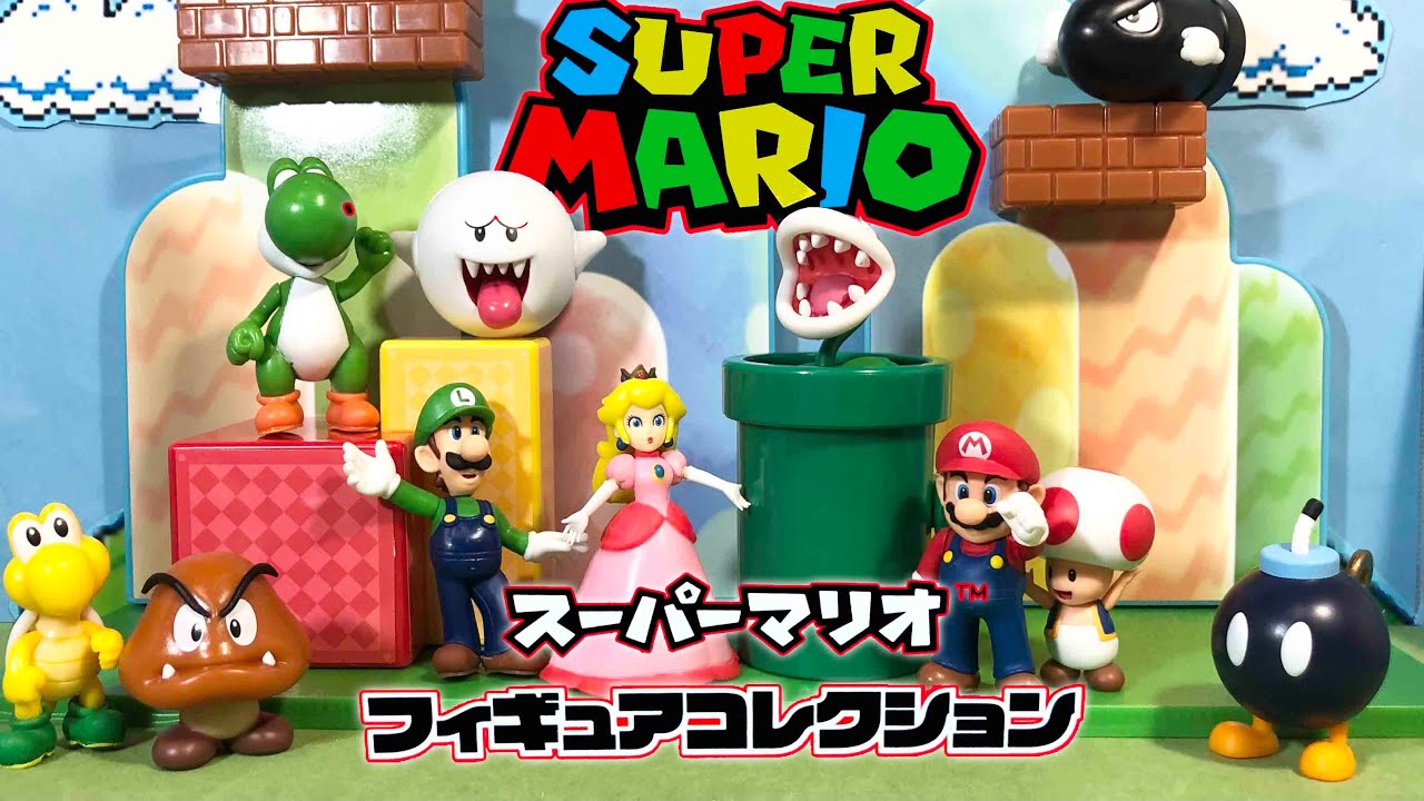 Play with the Super Mario Figure Collection: Introducing the