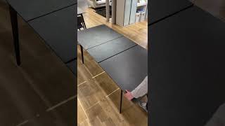 伸長式ダイニングテーブル セラミクス2EX A2106 WH