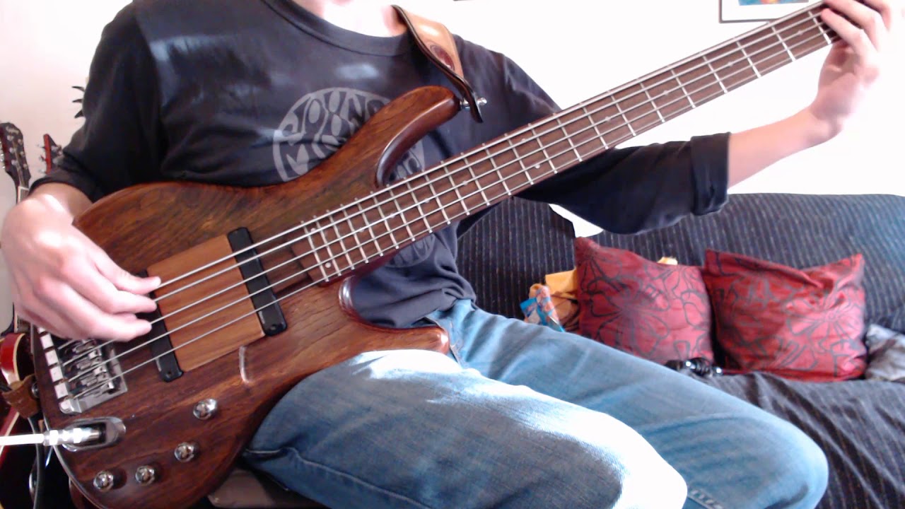 Bass impro Ibanez Edb 555 - YouTube