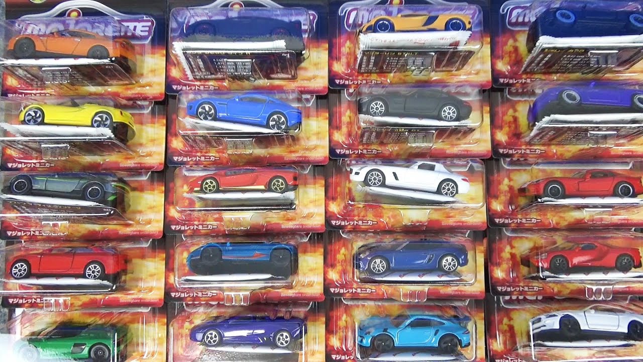 Let's play by opening the majorette (majolet minicar) sports