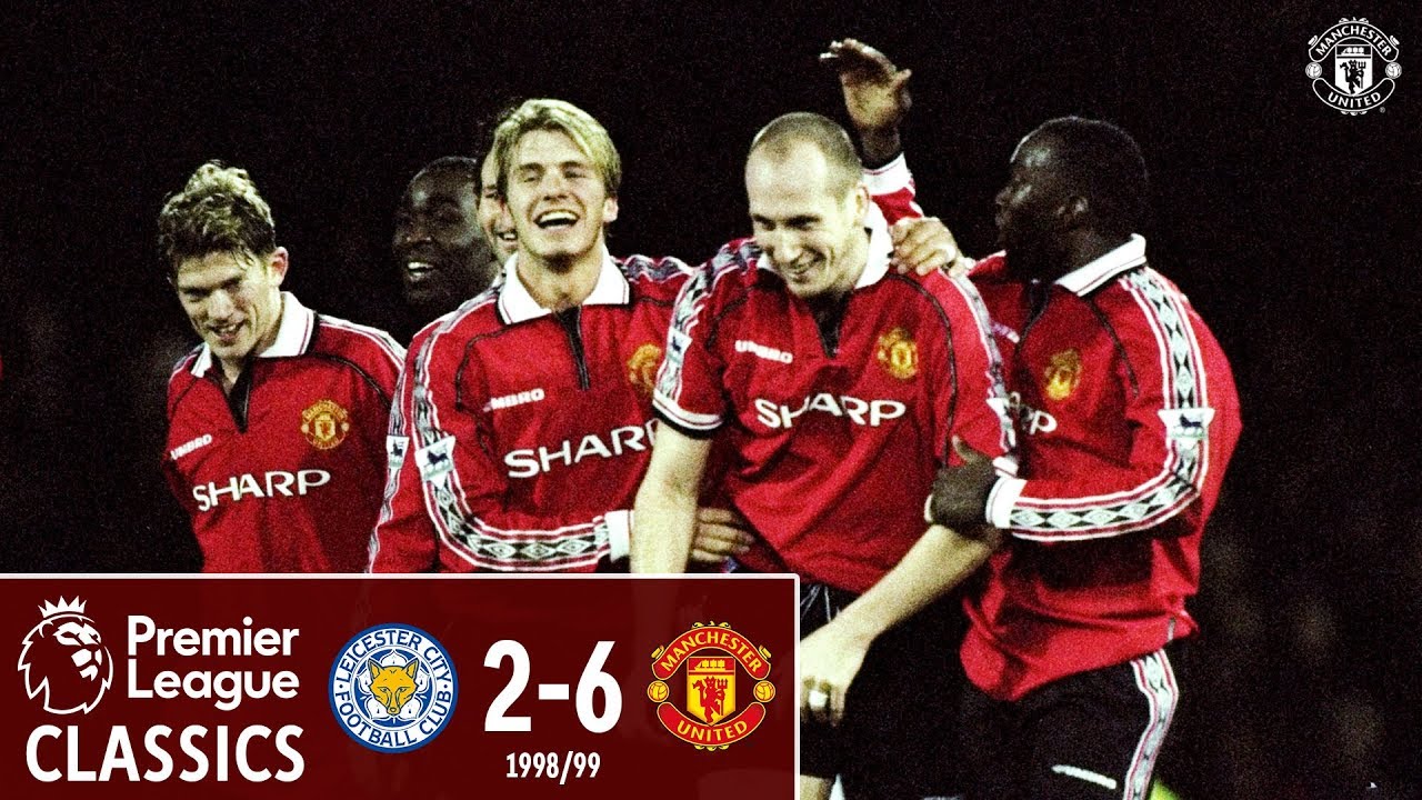 PL Classics | Leicester 2-6 Manchester United (1999) | #Treble99