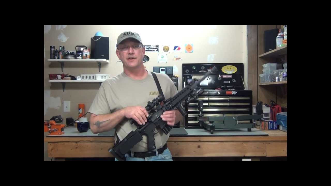 American Defense Magnifier Mount Part 2. - YouTube