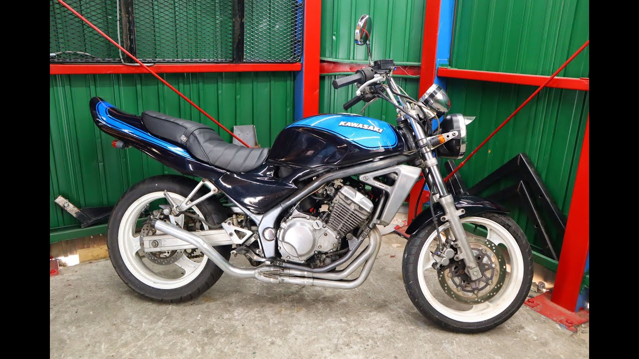 ☆バリオス☆火の玉カラー☆アップハンドル☆youtubeで車両の状態を