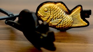 業務用で天然たい焼きに挑戦！Taiyaki. Japanese fish-shaped cake