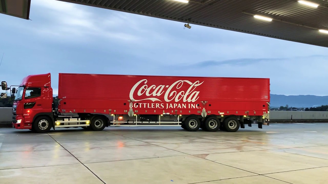 コカコーラ 運搬車両 昭和レトロ ビンテージ トラック 絶版 〈コカ