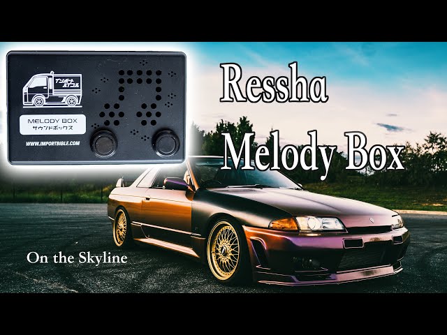 JDM Melody Box / ImportBible.com Ressha Melody Box install unbox