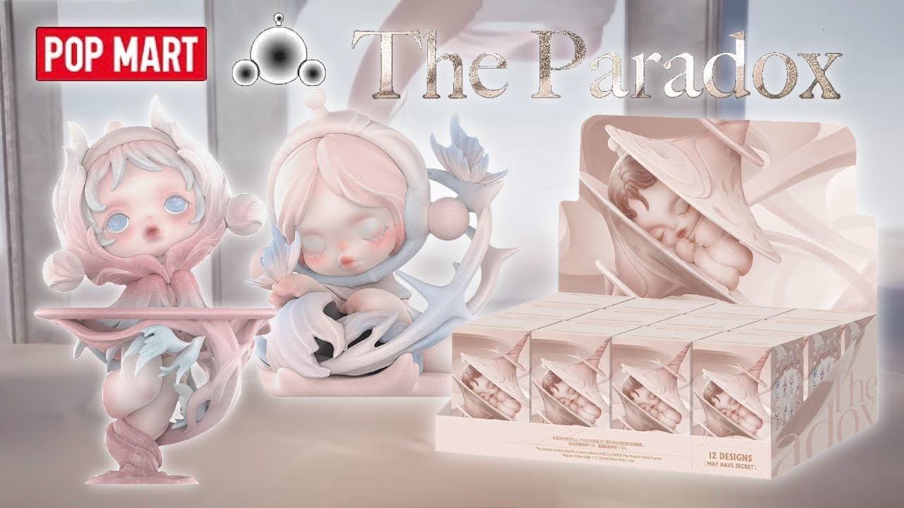 ASMR] Pop Mart Skullpanda The Paradox Full Set Blind Box Unboxing
