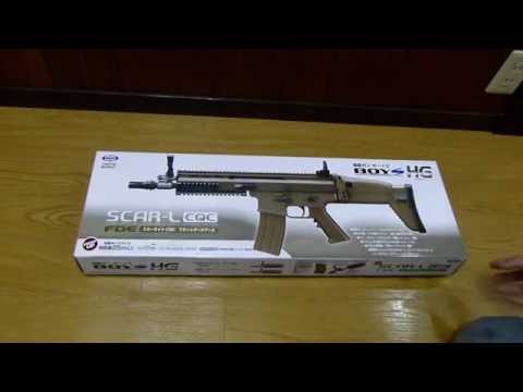 マルイ電動ガンボーイズSCAR-L CQCレビュー - YouTube