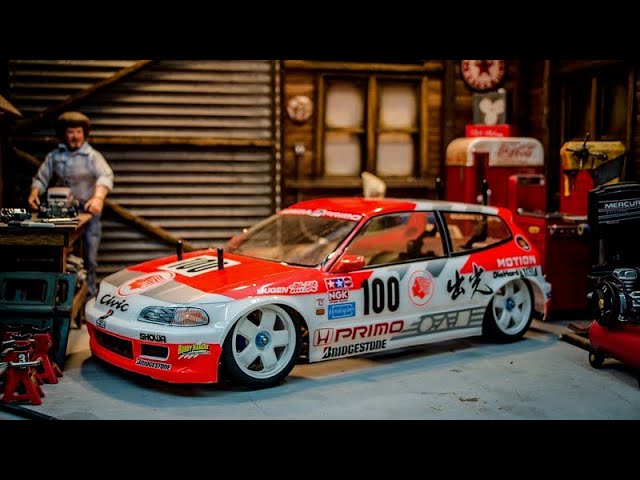 Tamiya Time, Ep 14, Vintage FF01 Idemitsu Motion Mugen Civic