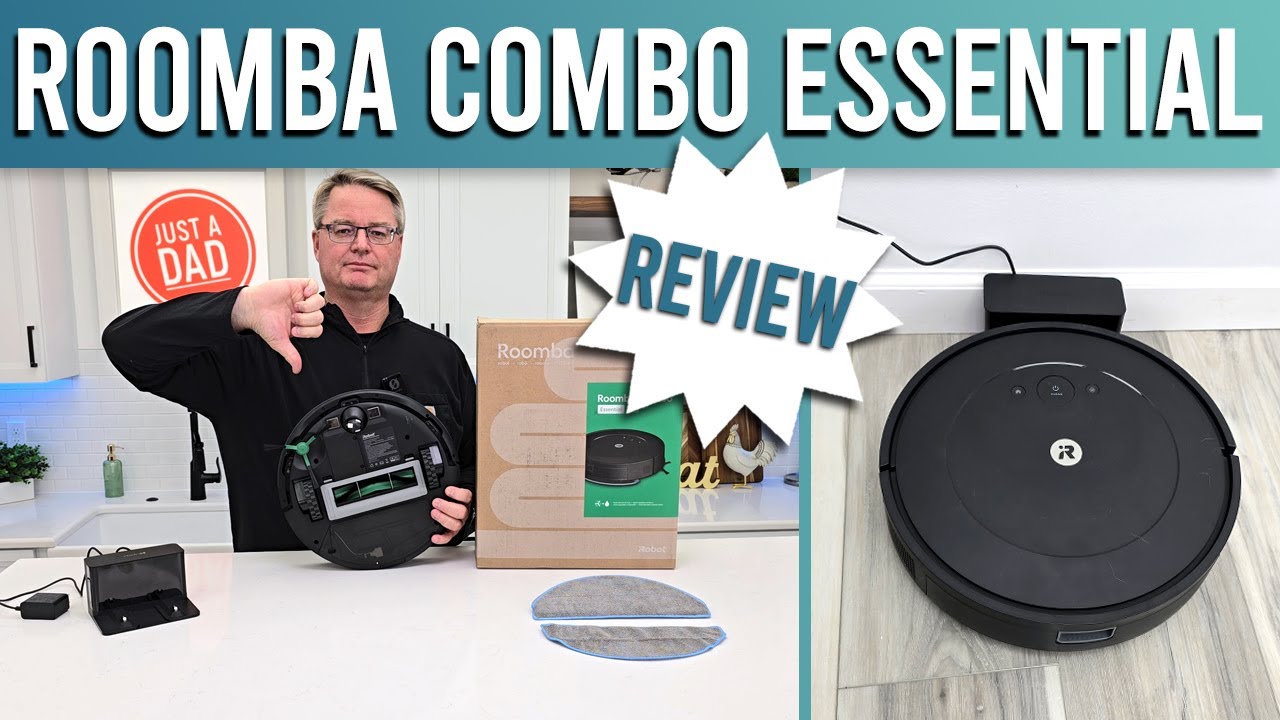 iRobot Roomba Combo Essential Y014020 Robot Vacuum & Mop REVIEW I