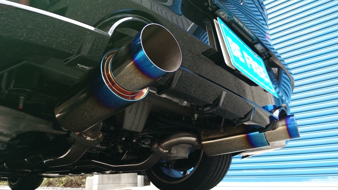 BE FREE フェアレディZ RZ34 中間パイプ ストレート センターマフラー