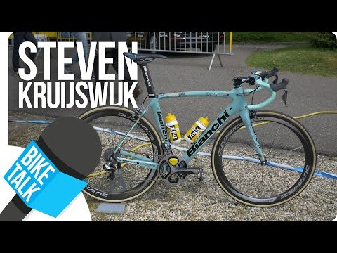 Bike Talk - Steven Kruijswijk about his Bianchi Oltre XR2
