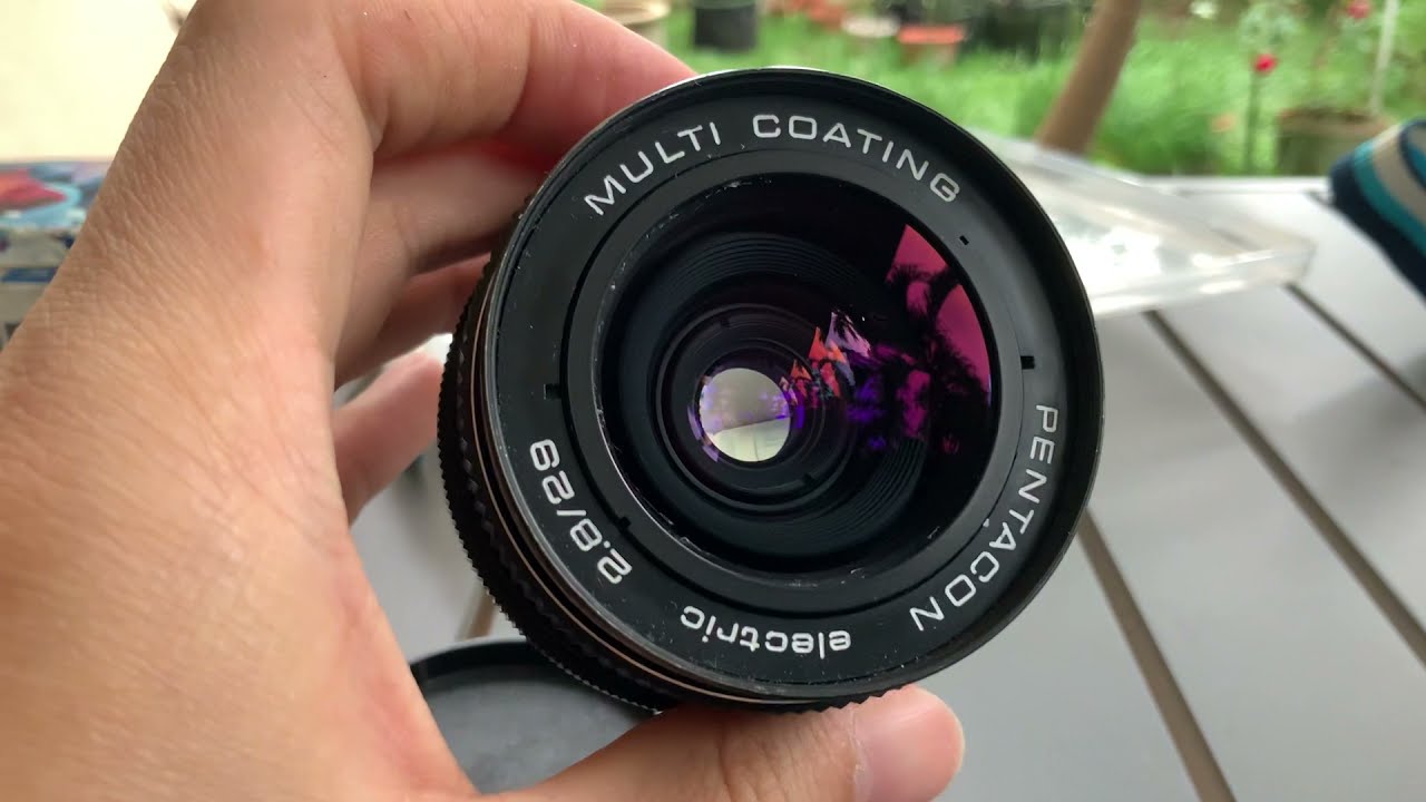 Pentacon Electric 29mm f2.8 Multi Coating Lens - YouTube