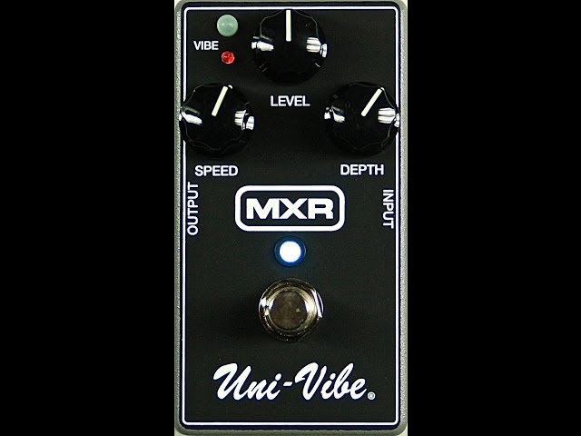 MXR M68 Uni-Vibe - YouTube