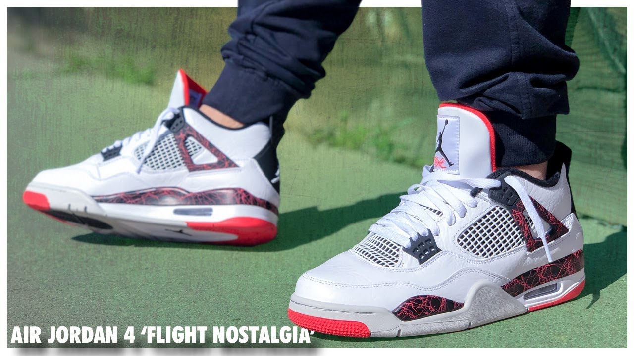 Air Jordan 4 'Flight Nostalgia' - YouTube