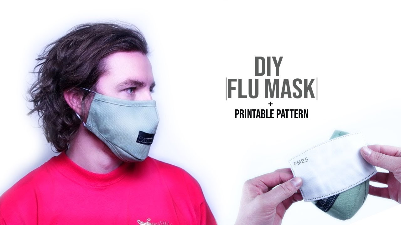 How to Make N95 PM2.5 Face Mask - YouTube