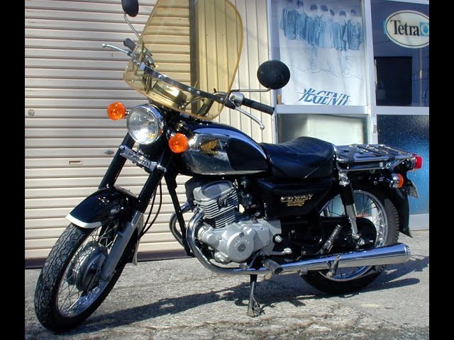 CD125T エンジン始動の方法 ホンダベンリィ125cc - YouTube