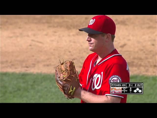 9/28/14: Zimmermann tosses first Nats no-hitter - YouTube