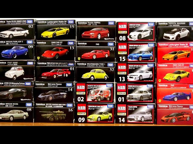 2019年新旧 トミカプレミアム 全25種＋α フェラーリF40