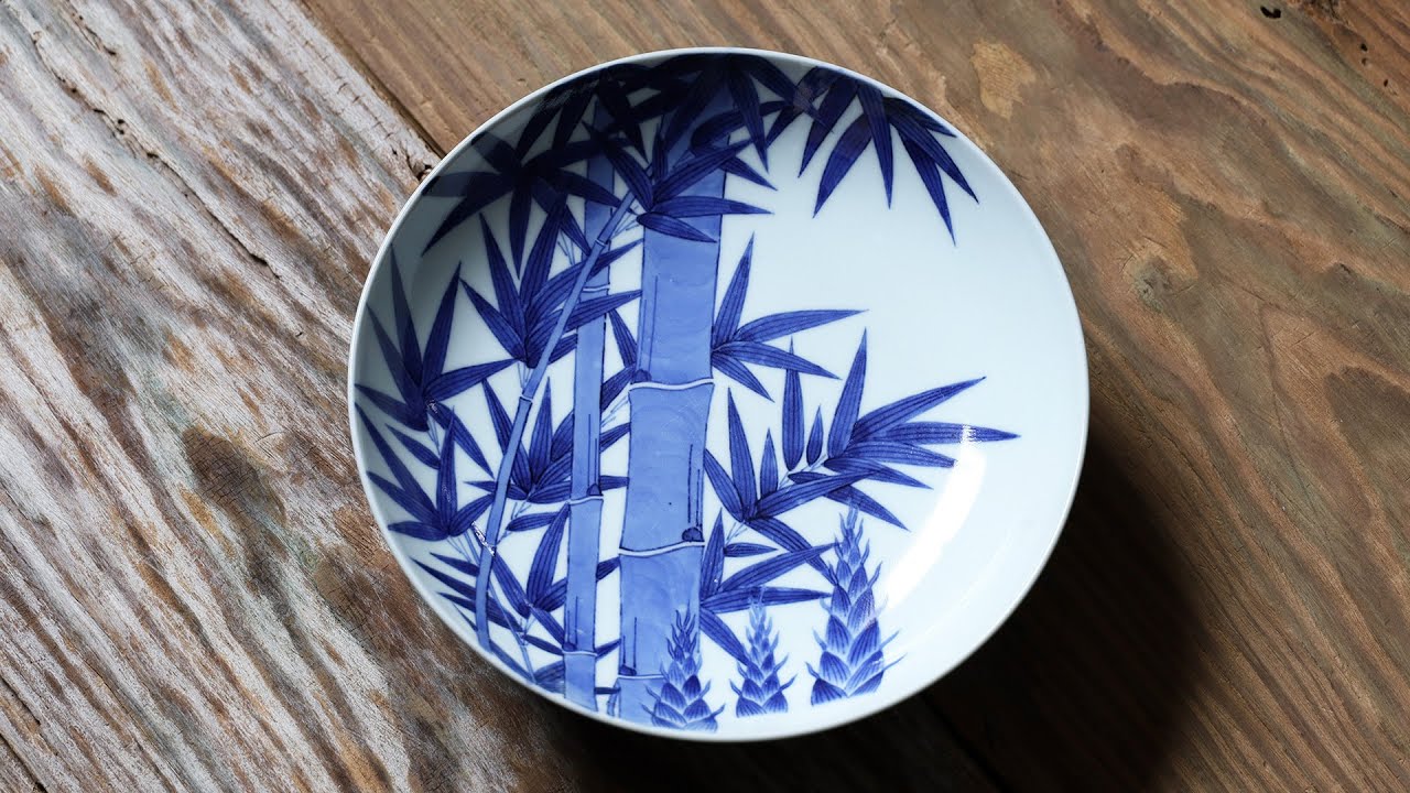 江戸後期 鍋島焼 櫛目高台 中皿 直径15.8㎝タトチ 東さ7-0330