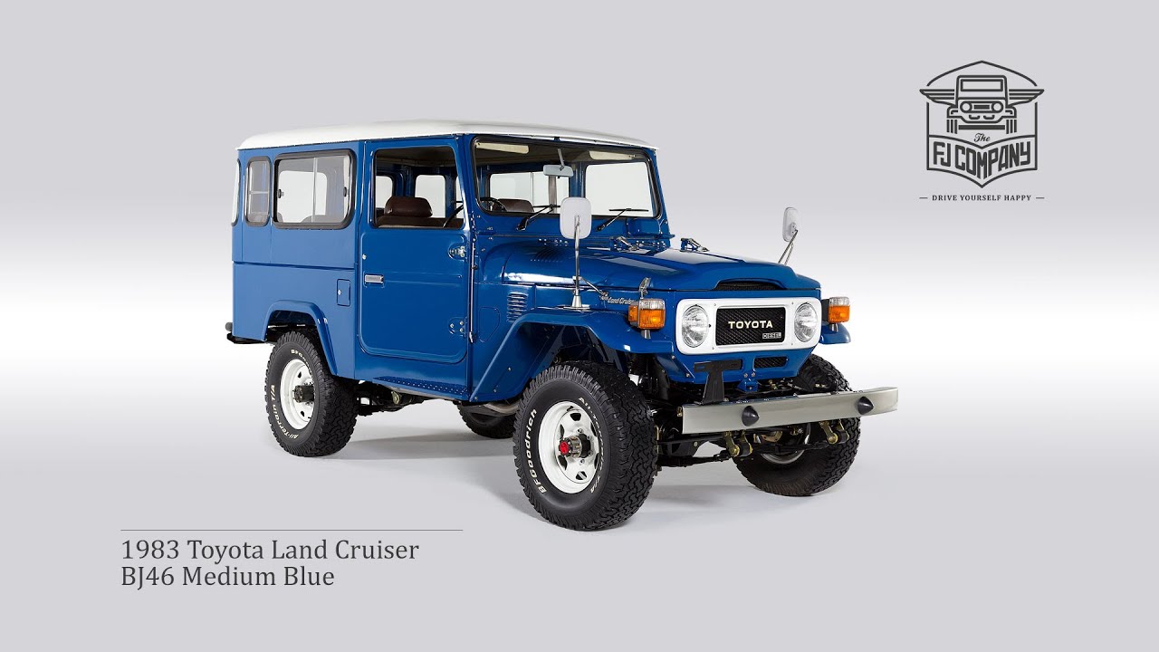 1983 Toyota Land Cruiser BJ46 Medium Blue Restoration Process Full