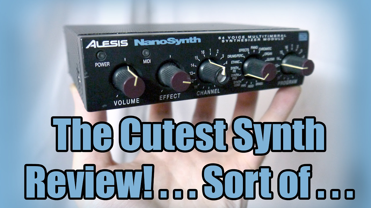 Alesis Nano Synth Demo & Preset Guide - JDSC Reviews - YouTube