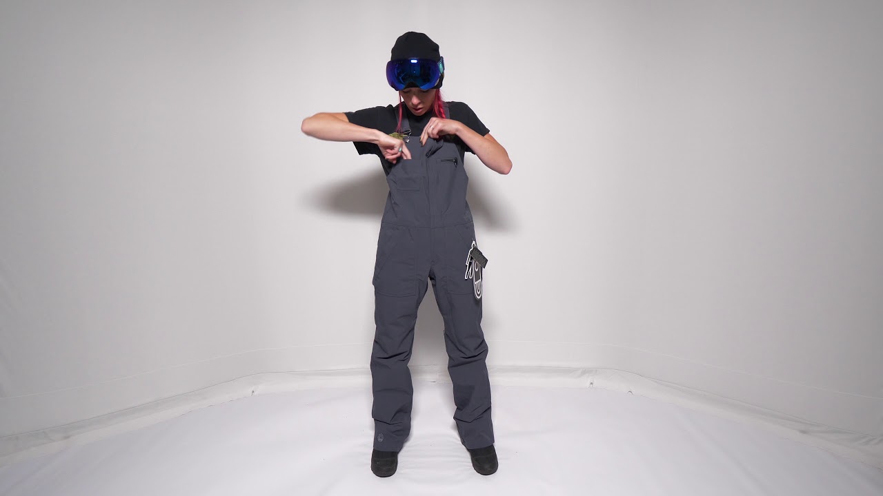 Airblaster Women's Sassy Hot Bib - YouTube