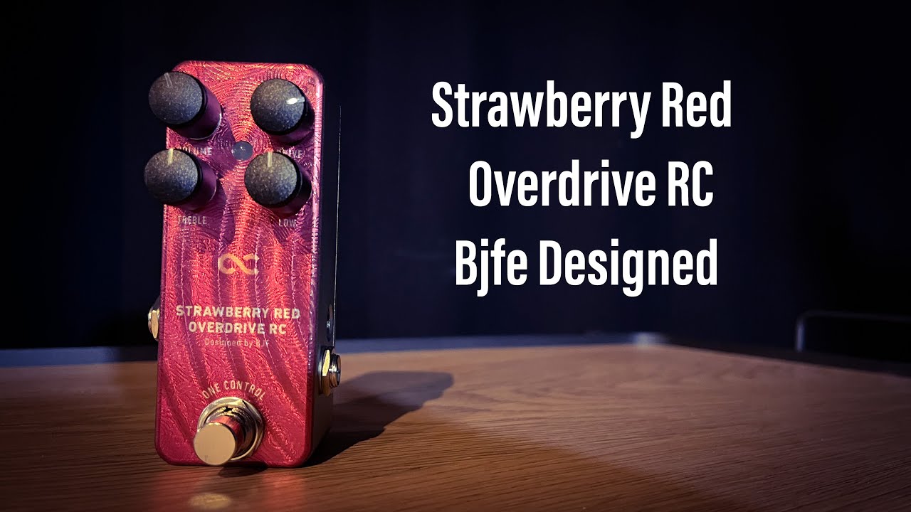 STRAWBERRY RED OVERDRIVE RC (OC-SRODRCn) – One Control USA