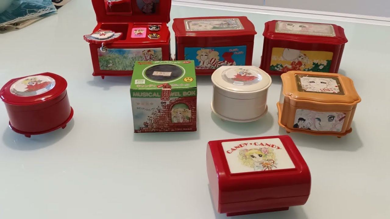 Music box Candy Candy vintage anime manga キャンディ・キャンディ