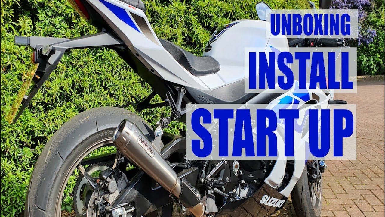 Arrow Pro race Titanium GSXR1000R 2019 - YouTube