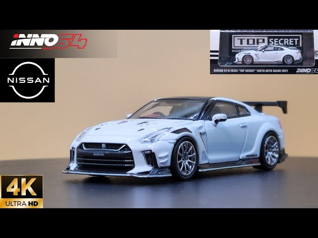 Inno 1/64 トップシークレット GT-R R35 クアラルンプール限定 【楽天
