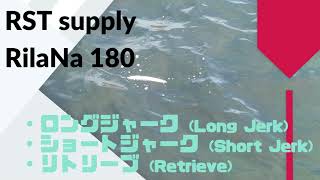 RST supply(アールエスティー サプライ) RilaNa(リラーナ) 180 使用