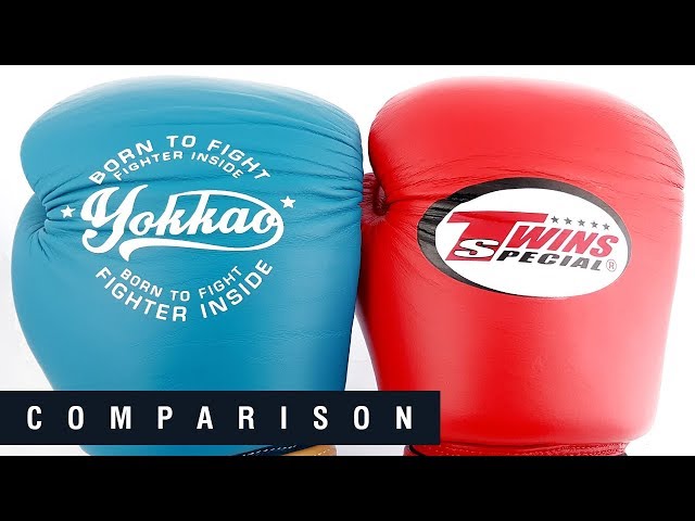 Yokkao Vintage Gloves 16oz vs Twins BGVL-3 Boxing Gloves 14oz