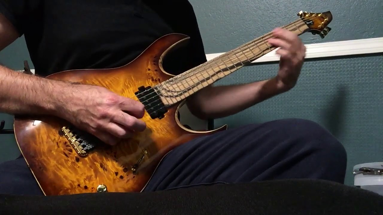 Mayones Duvell Elite 6 Bare Knuckle TKO Pickups KSR Orthos Amp