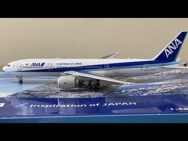 Phoenix Models 1:400 All Nippon Airways Boeing 777-200ER + Discord