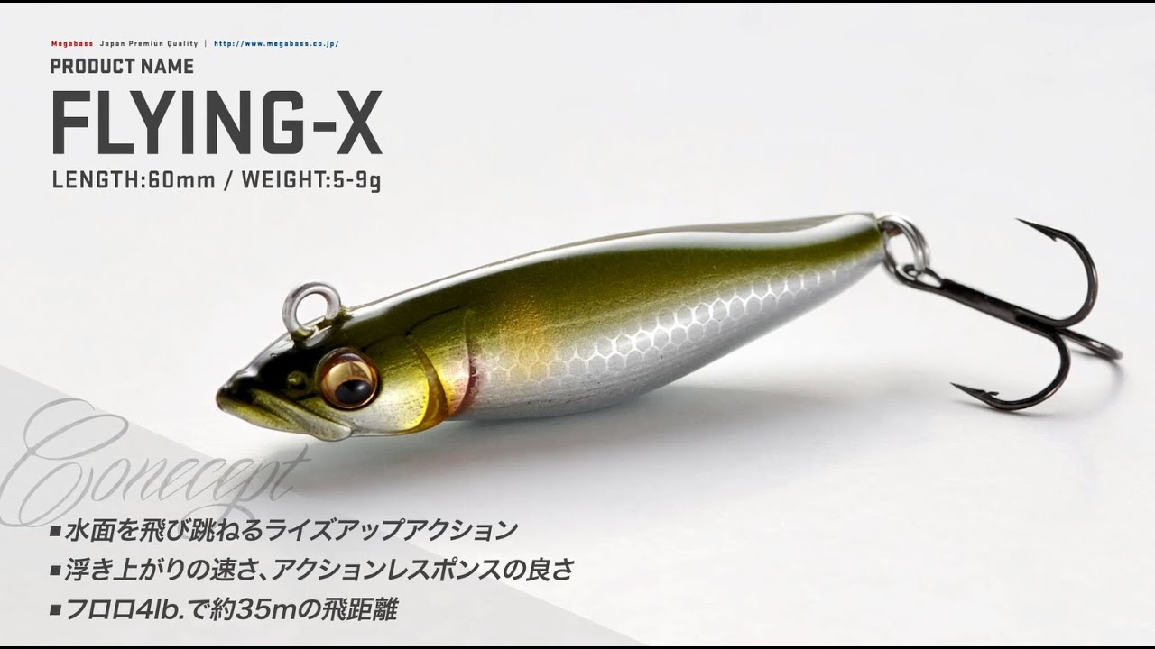 ルアー・フライ Megabass TYPE X ルアー・フライ Megabass Type-X