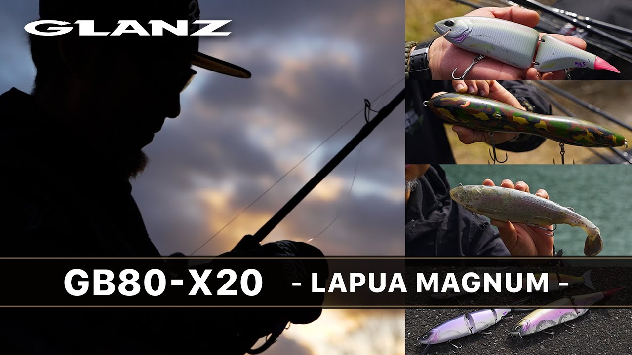 Rod Commentary ] GLANZ GB80-X20 - LAPUA MAGNUM - YouTube