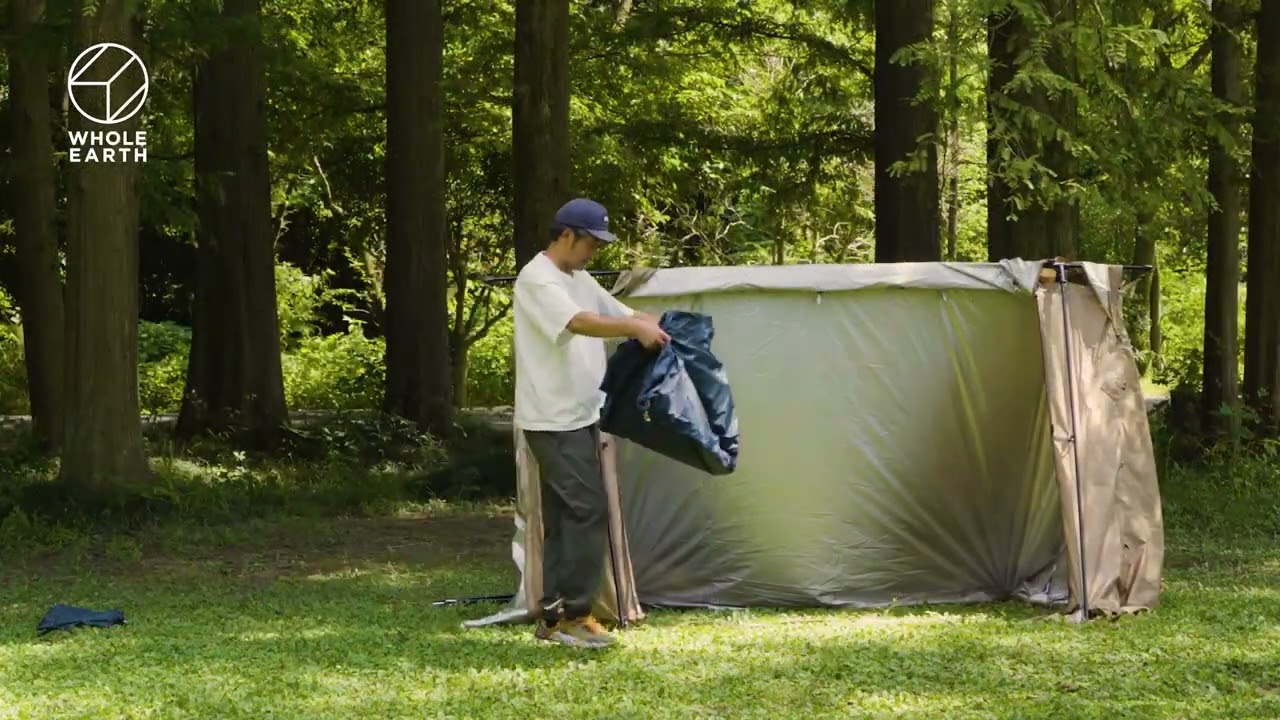 EARTH FREELY PUP【設営動画】 - YouTube