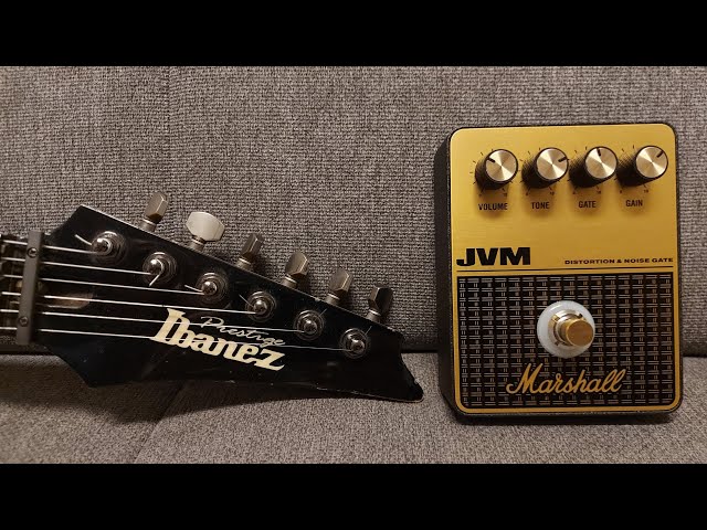New Marshall JVM Distortion & Noise Gate pedal - YouTube