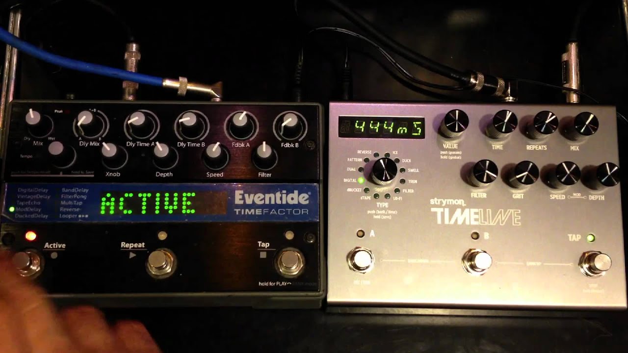 Eventide TIMEFACTOR - 9種類のハイクオリティなディレイ + 12秒までの