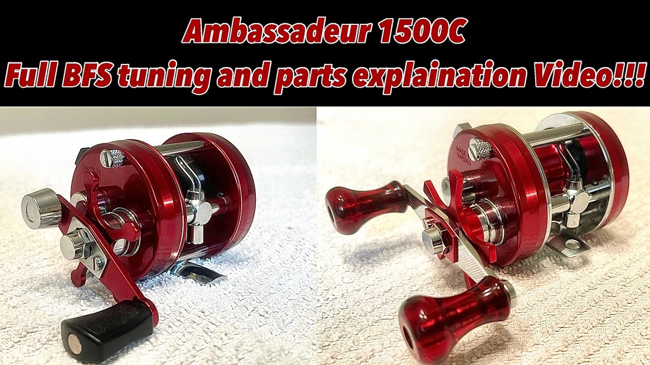 Abu Garcia Ambassadeur 1500c nostalgia unboxing in English