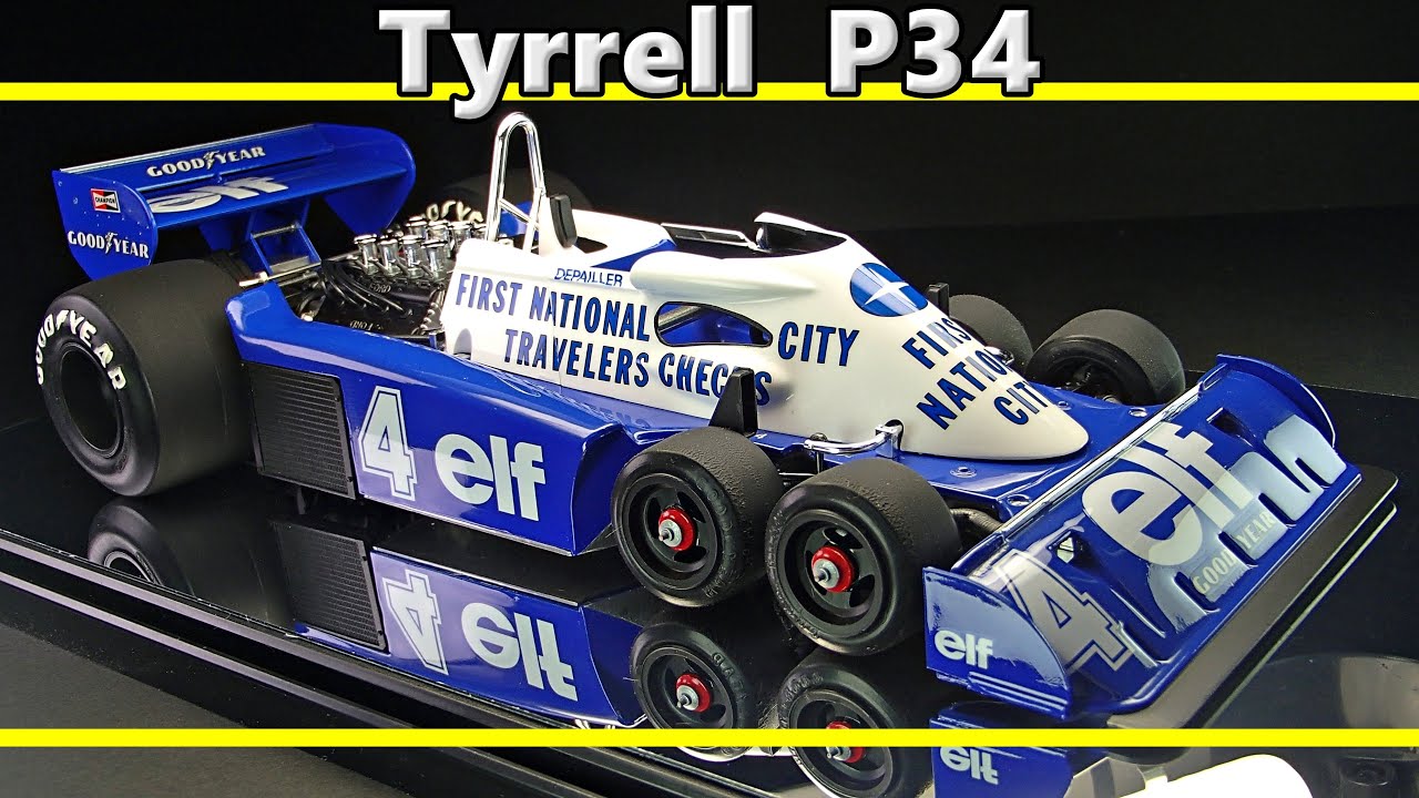 Tyrrell P34 / Patrick Depailler / 1977 / TAMIYA 1/20 Formula1