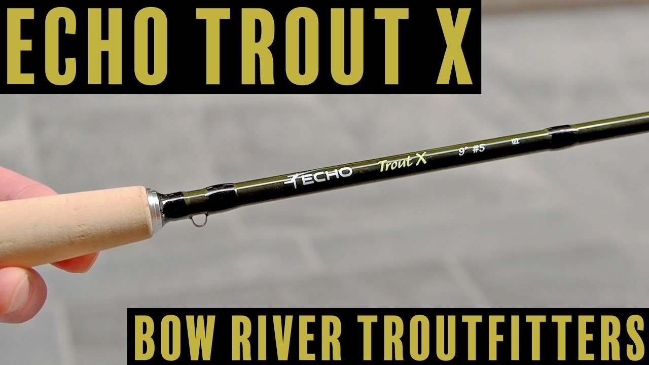 Echo Trout X Rod Casting Alley Review - YouTube