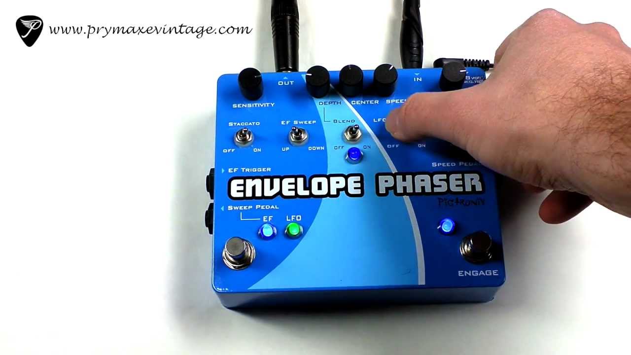 Pigtronix Envelope Phaser - YouTube